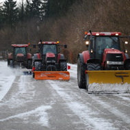 déneigement parking